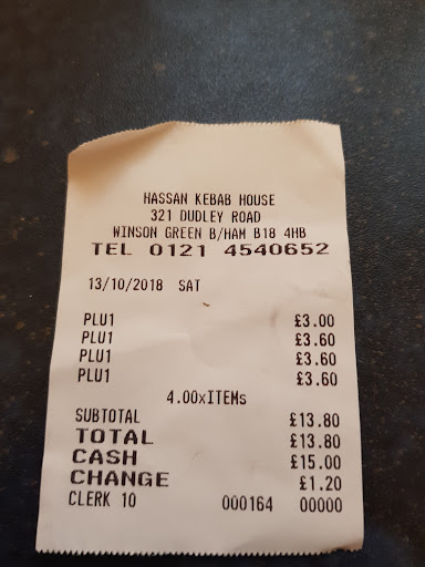 Photo of Hassan Kebab House - 321 Dudley Rd, Birmingham B18 4HL